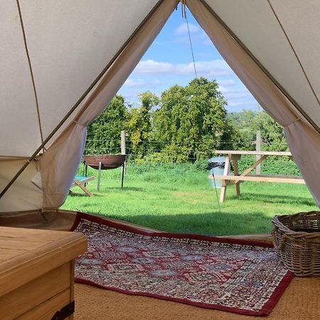Home Farm Radnage Glamping Bell Tent 2, With Log Burner And Fire Pit 外观 照片