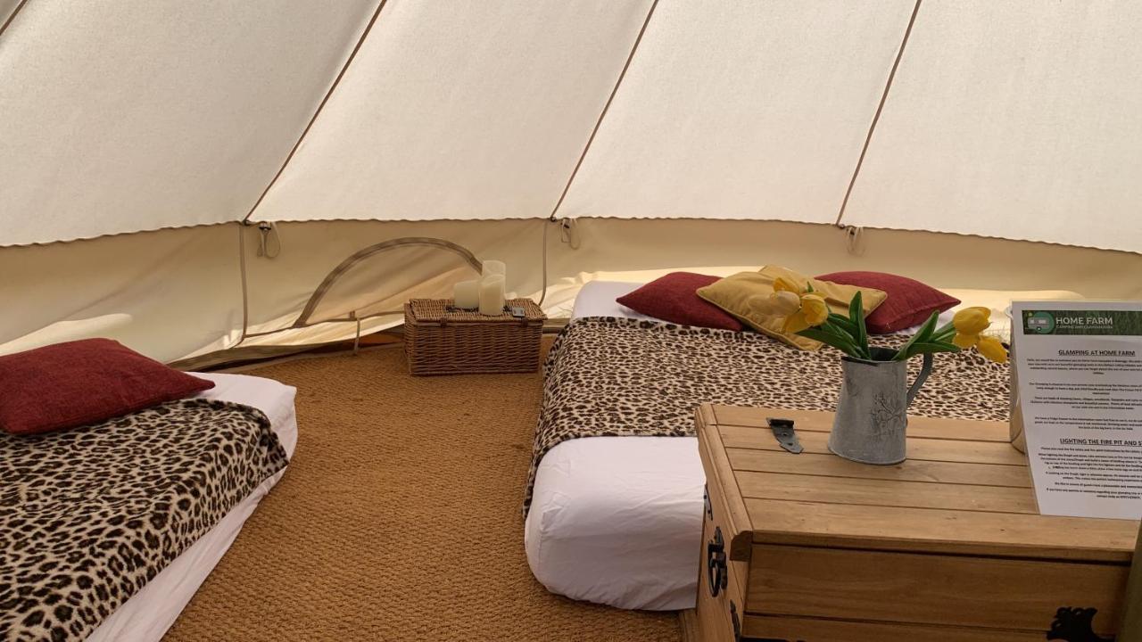 Home Farm Radnage Glamping Bell Tent 2, With Log Burner And Fire Pit 外观 照片